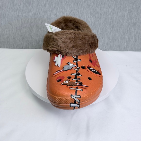 CROCS Other - Crocs South Park Kenny Classic Lined Clog Orange 211499-90H Mens 9 Womens 11